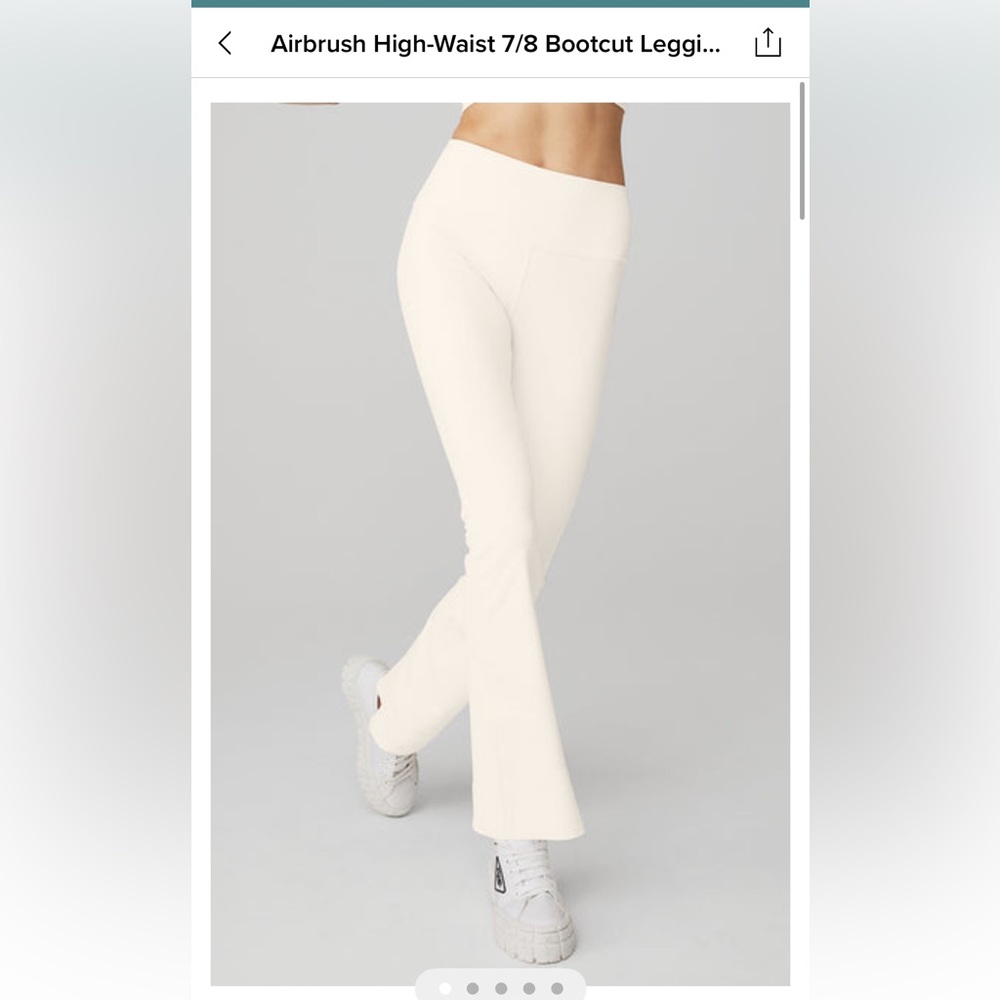 Alo Yoga AIRBRUSH HIGH-WAIST 7/8 BOOTCUT LEGGING